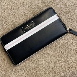 Kate Spade multi-color zipper wallet
